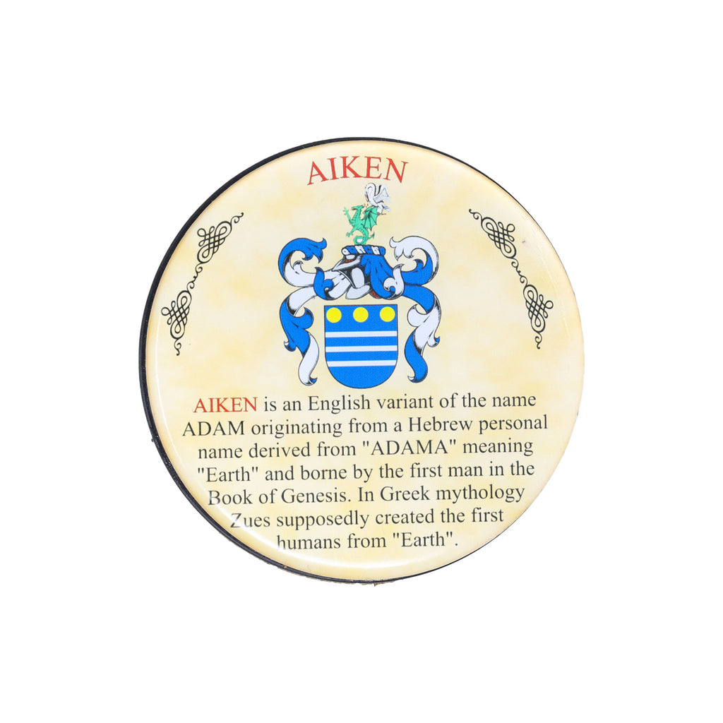 Heraldic Coaster Aitken