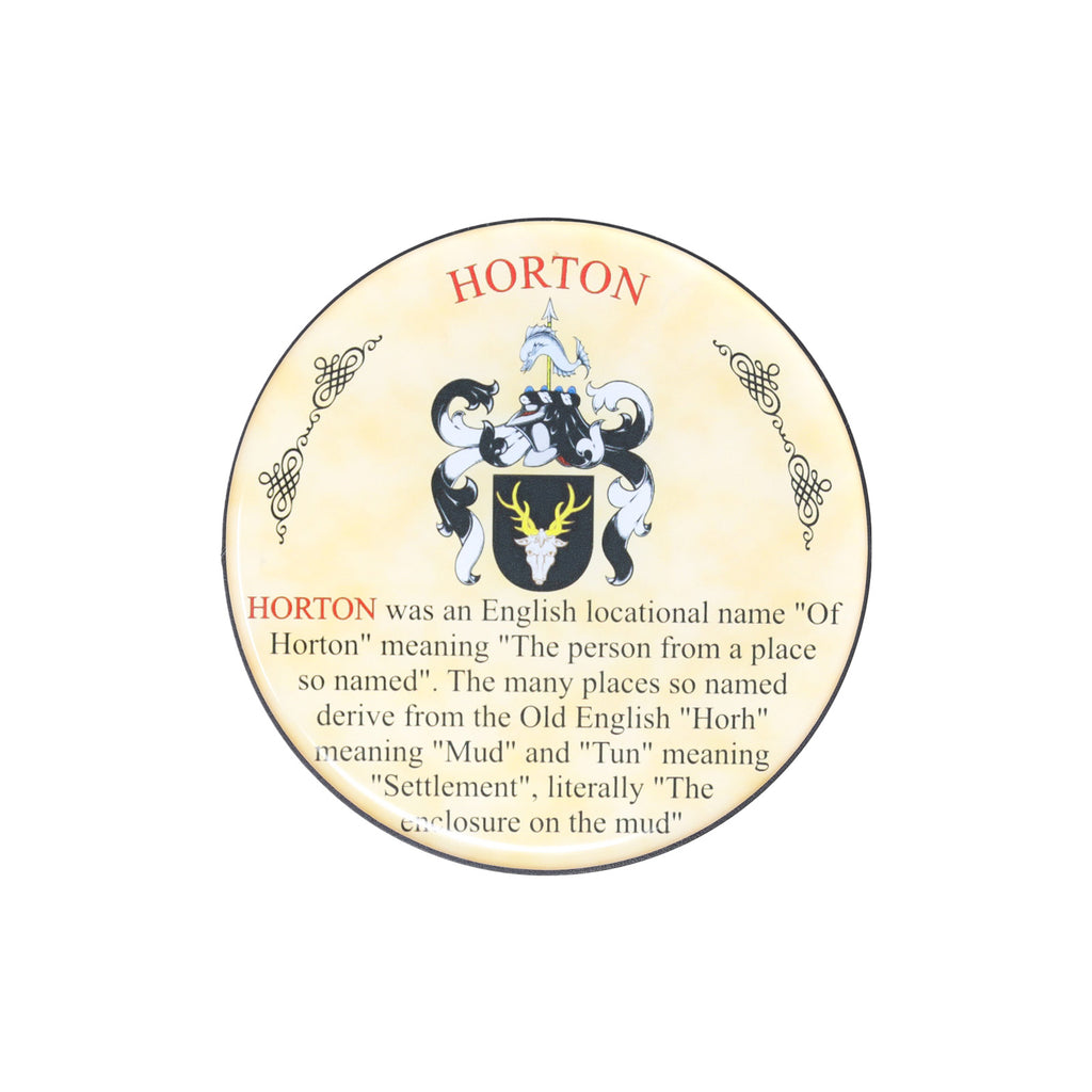 Heraldic Coaster Horton