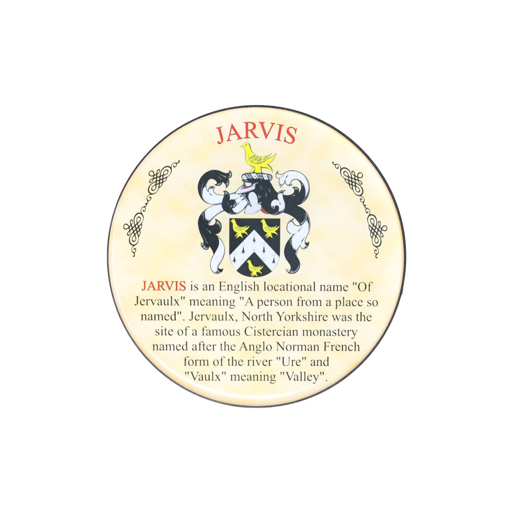 Heraldic Coaster Jarvis