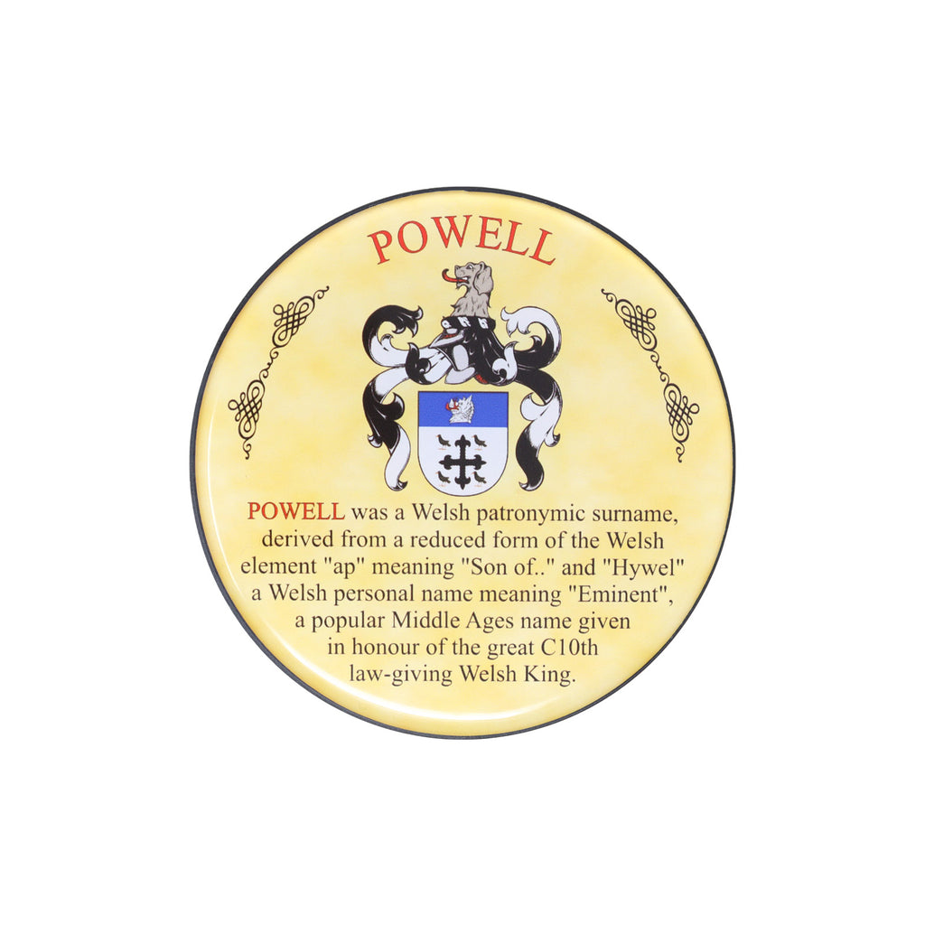 Heraldic Coaster Powell
