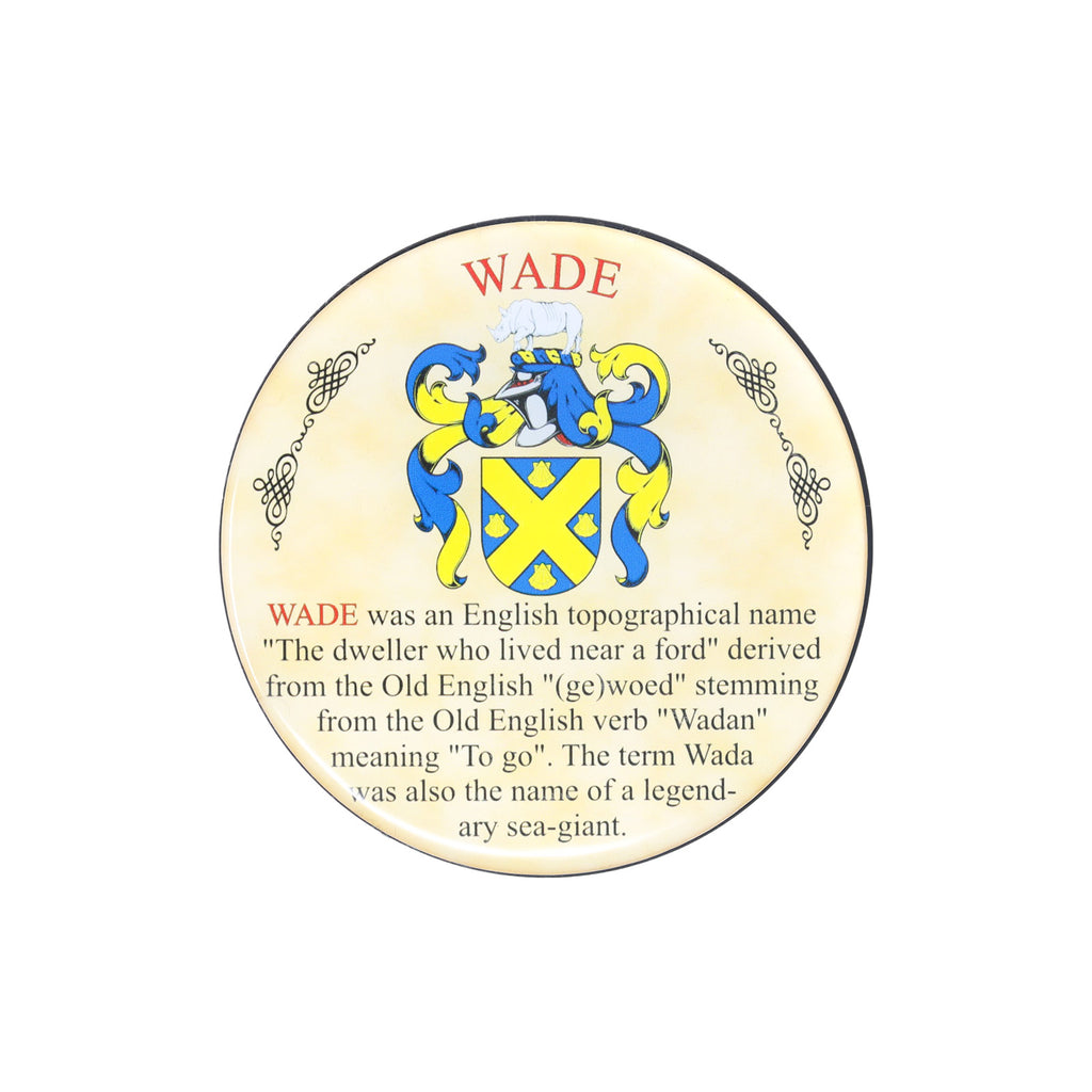 Heraldic Coaster Wade