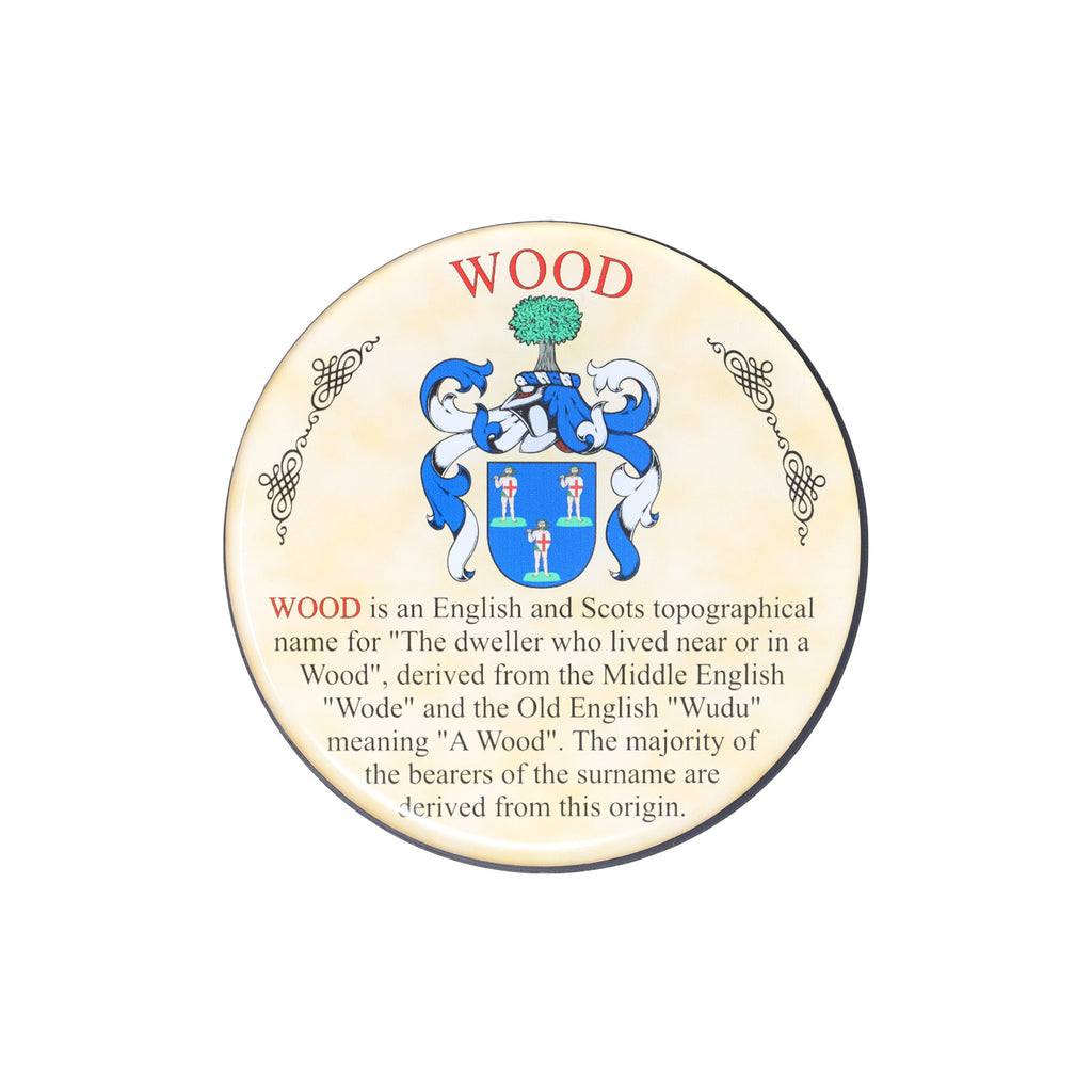 Heraldic Coaster Wood