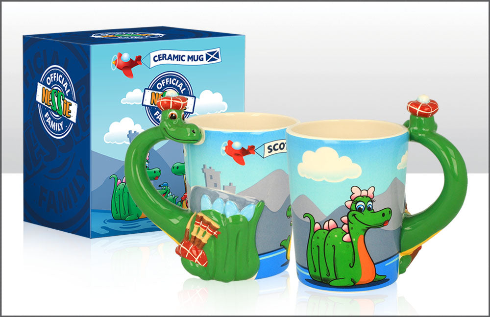 Nessie 3D Ceramic Mug