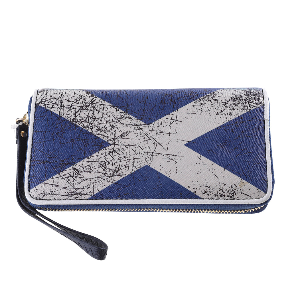 Christiane Purse Distressed Saltire