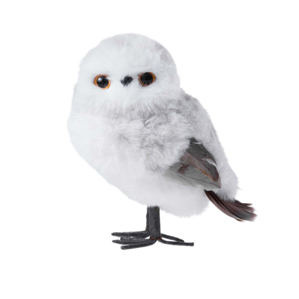Foam Owl Plush With Glitter