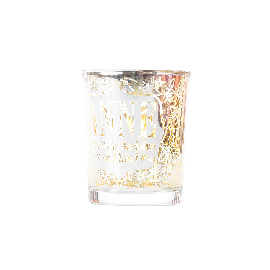 Metallic Candlepot Anne