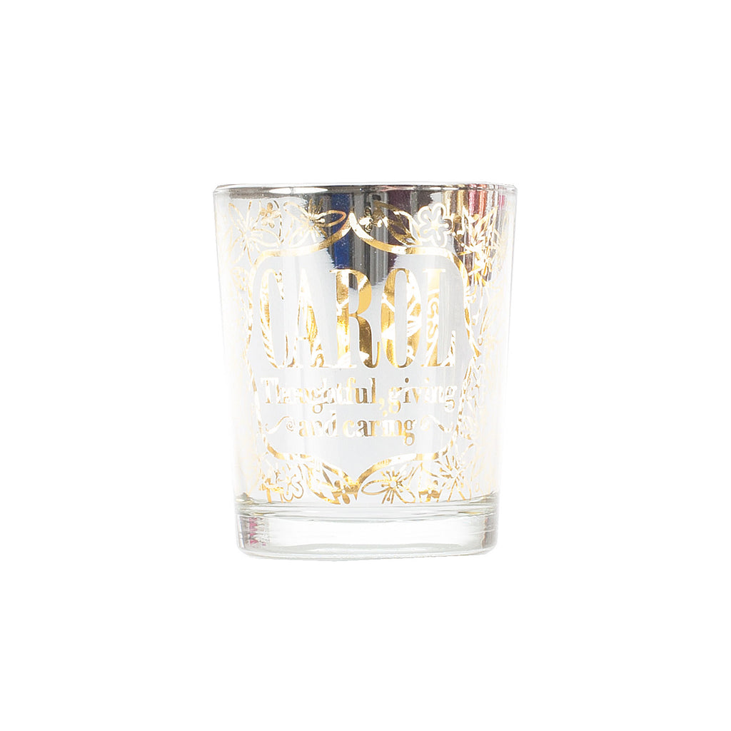 Metallic Candlepot Carol