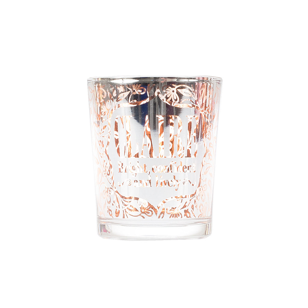 Metallic Candlepot Claire