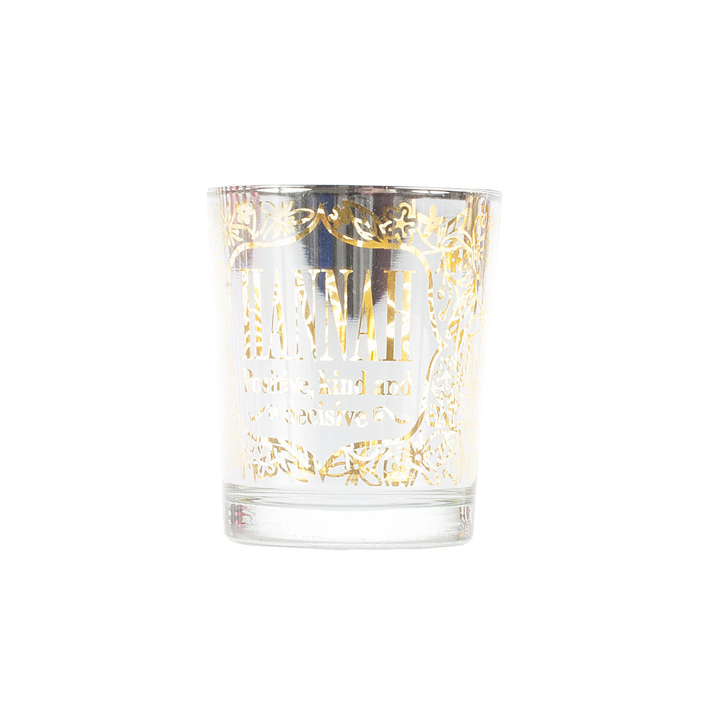 Metallic Candlepot Hannah