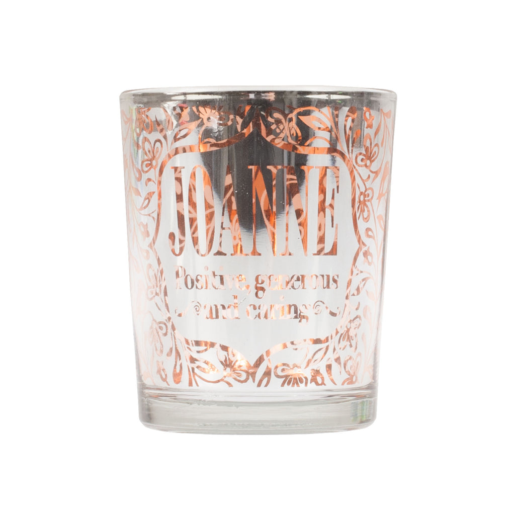 Metallic Candlepot Joanne