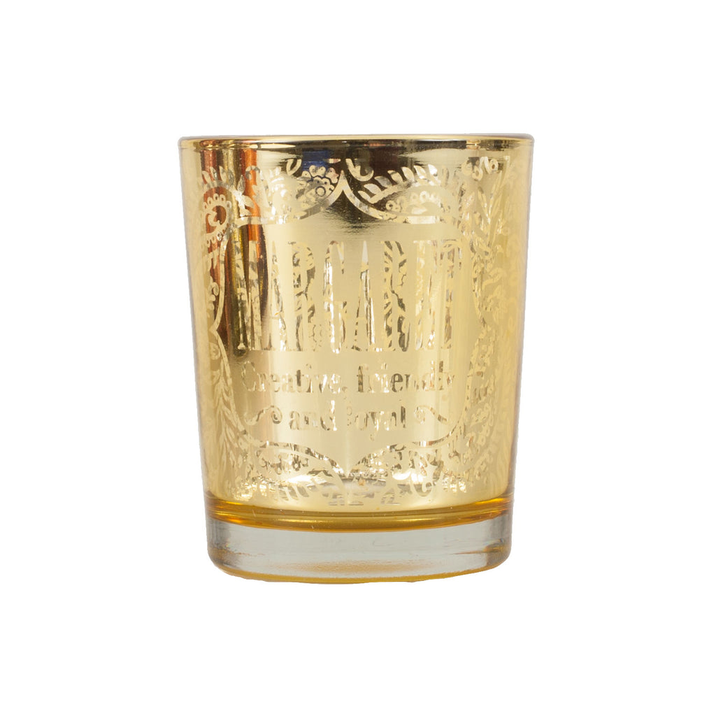 Metallic Candlepot Margaret
