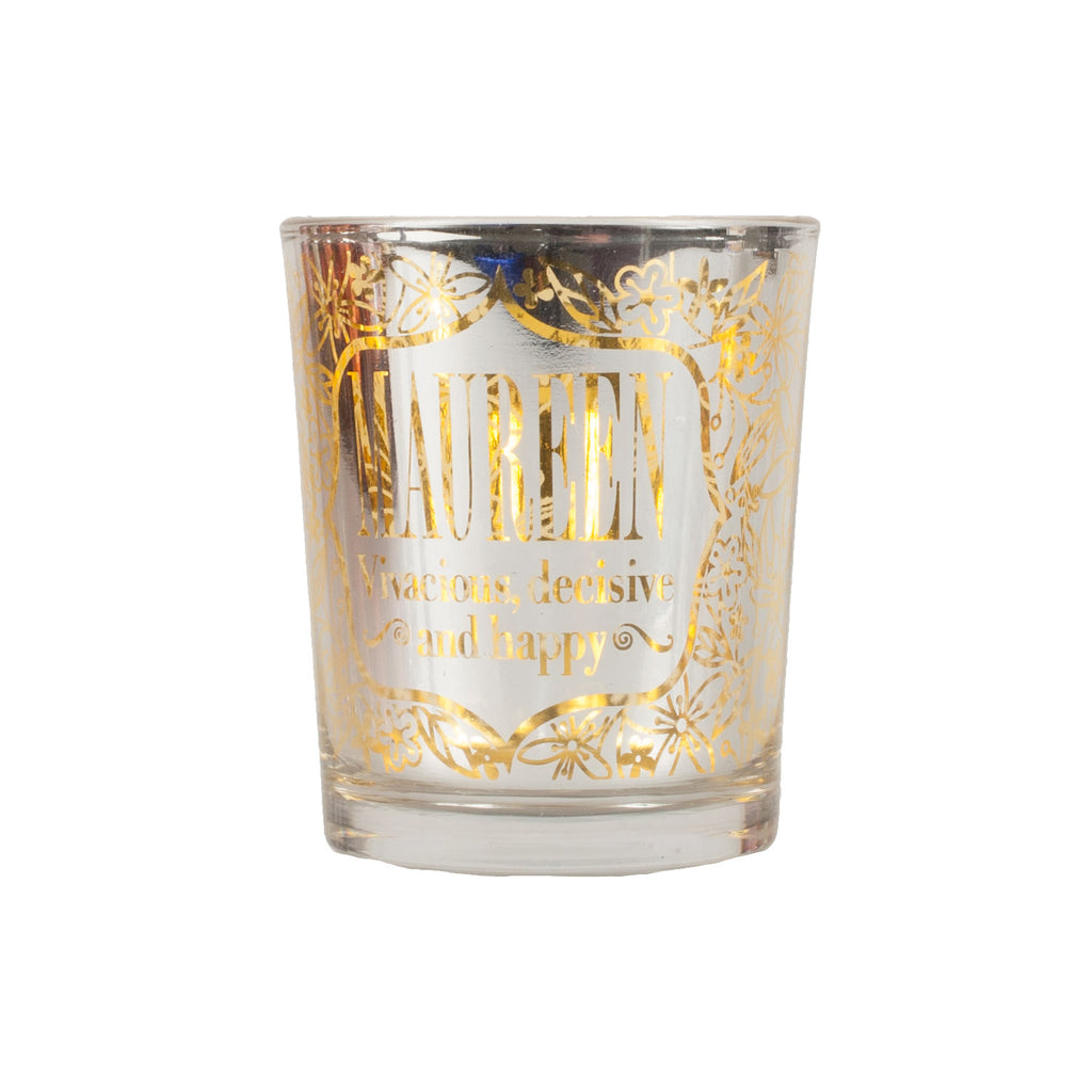 Metallic Candlepot Maureen