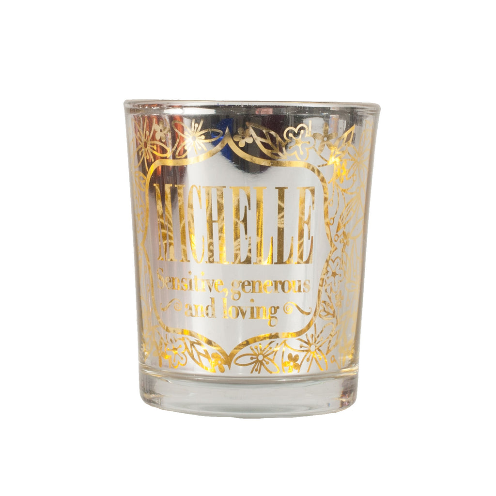 Metallic Candlepot Michelle