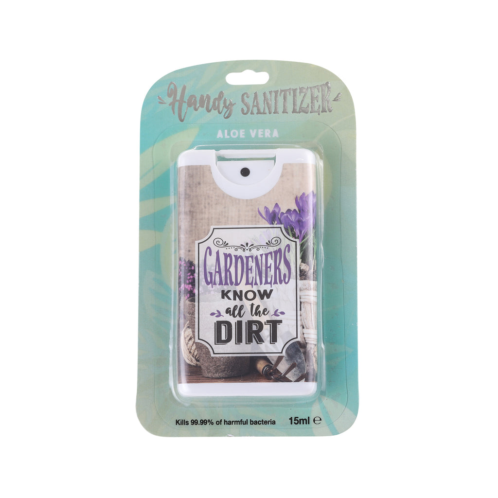Handy Sanitizer Gardeners - Know All The Dirt
