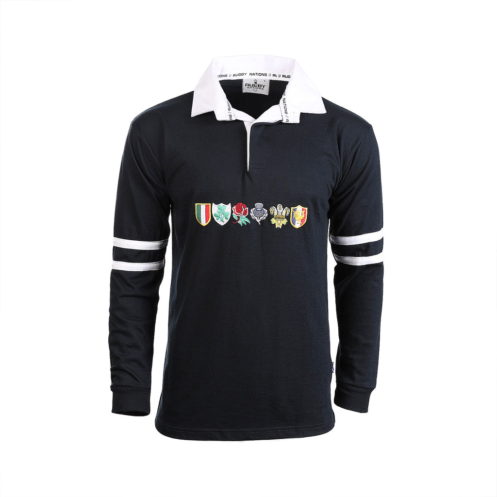 Gents L/S 6 Nations Rugby Shirt