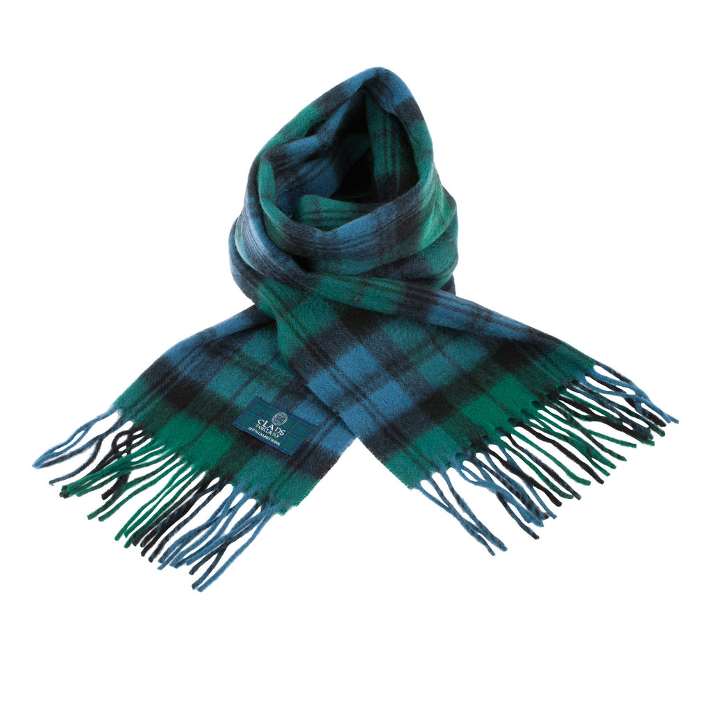 Lambswool Scottish Tartan Clan Scarf  Campbell Clan Ancient