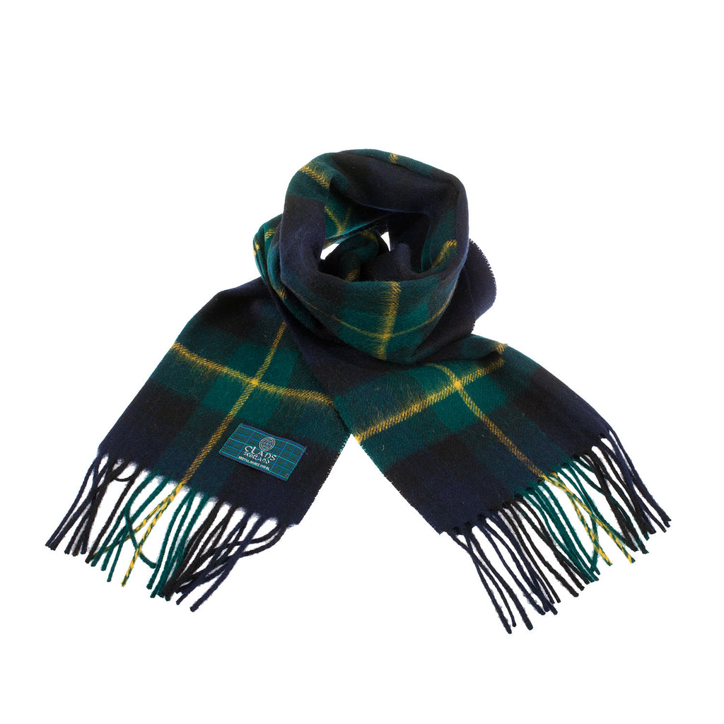 Lambswool Scottish Tartan Clan Scarf  Gordon Clan