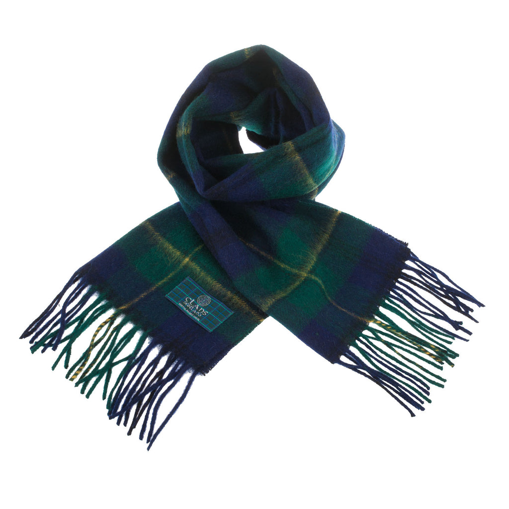 Lambswool Scottish Tartan Clan Scarf  Johnstone