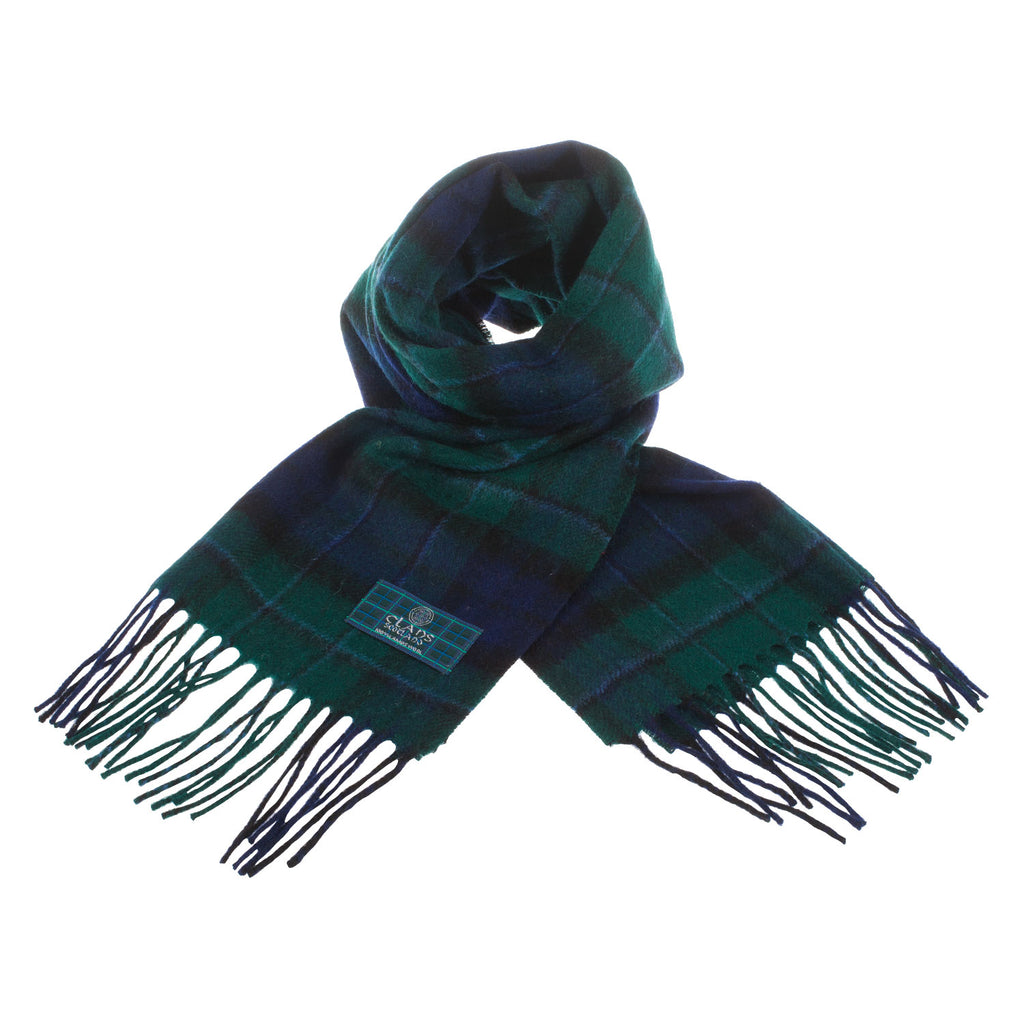 Lambswool Scottish Tartan Clan Scarf  Maccallum