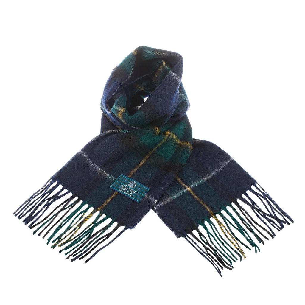 Lambswool Scottish Tartan Clan Scarf  Macneil Of Barra