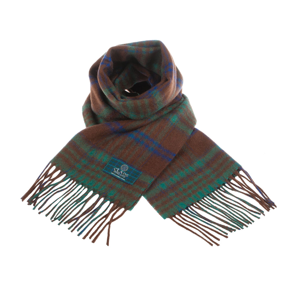 Lambswool Scottish Tartan Clan Scarf  Macgillivray Hunting Ancient