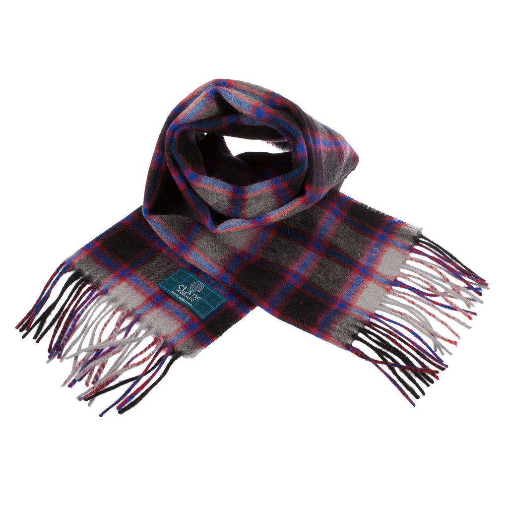 Lambswool Scottish Tartan Clan Scarf  Macpherson Hunting