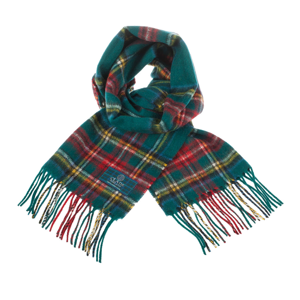 Lambswool Scottish Tartan Clan Scarf  Princess Mary