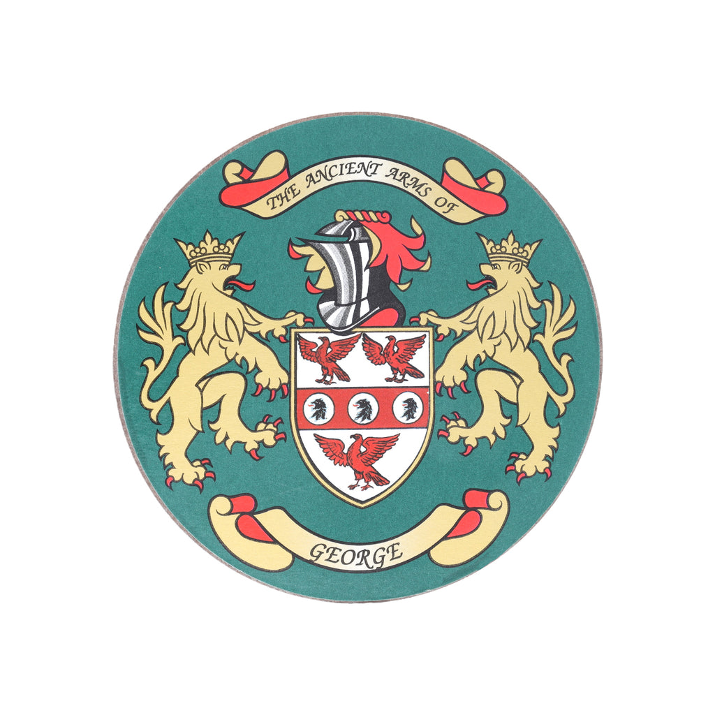 Coat Of Arms Coasters George