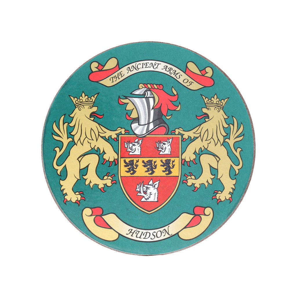 Coat Of Arms Coasters Hudson