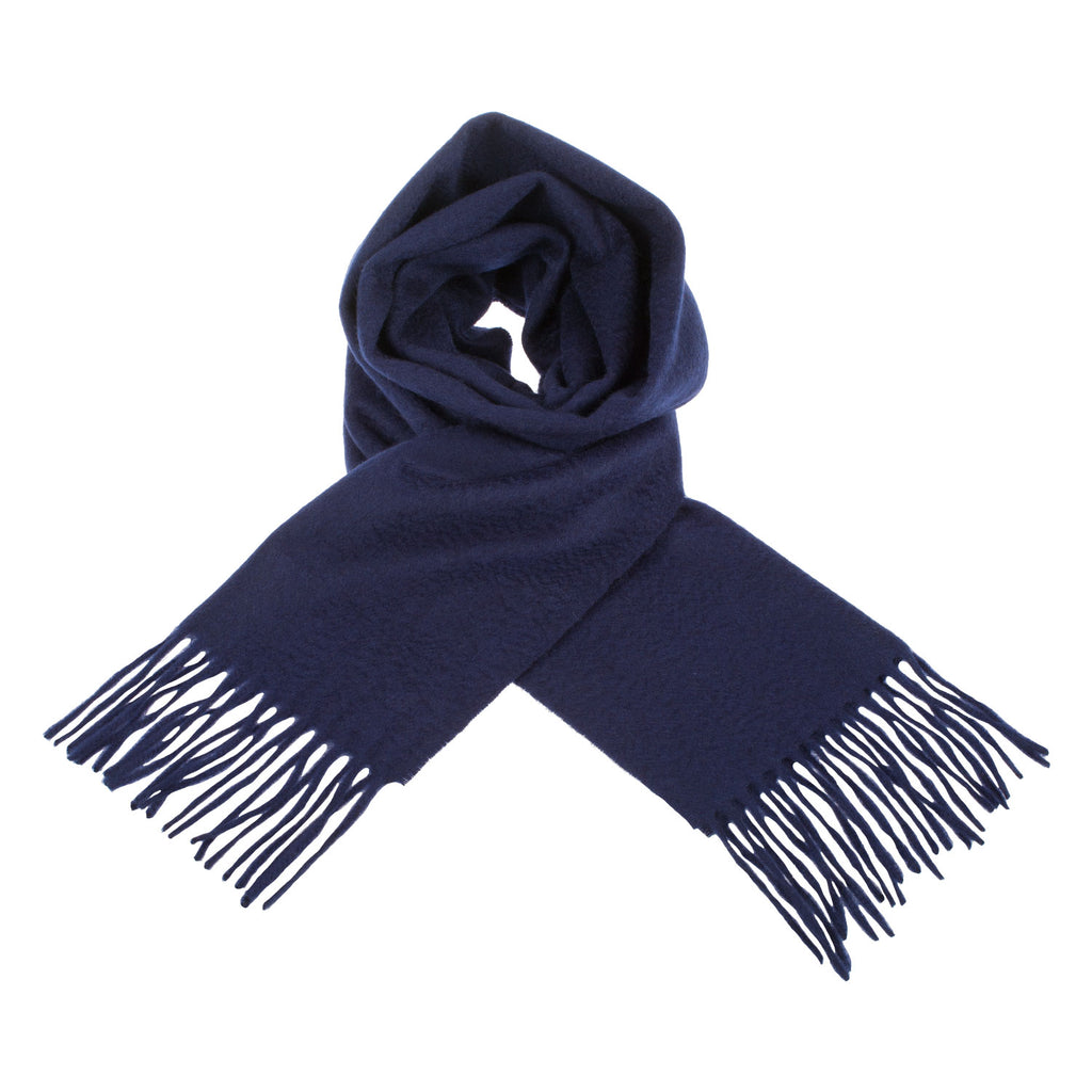 Edinburgh Cashmere Scarf  Navy