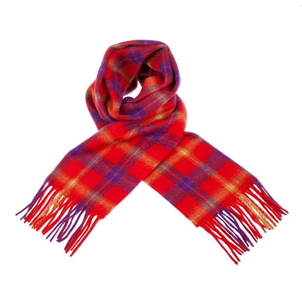 Edinburgh 100% Lambswool Scarf  Love Tartan