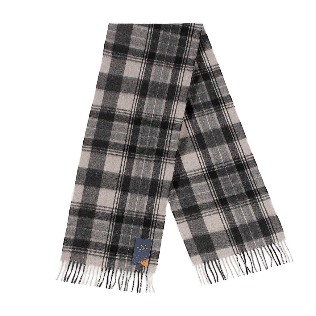 100% Cashmere Woven Scarf Dalton Monochrome