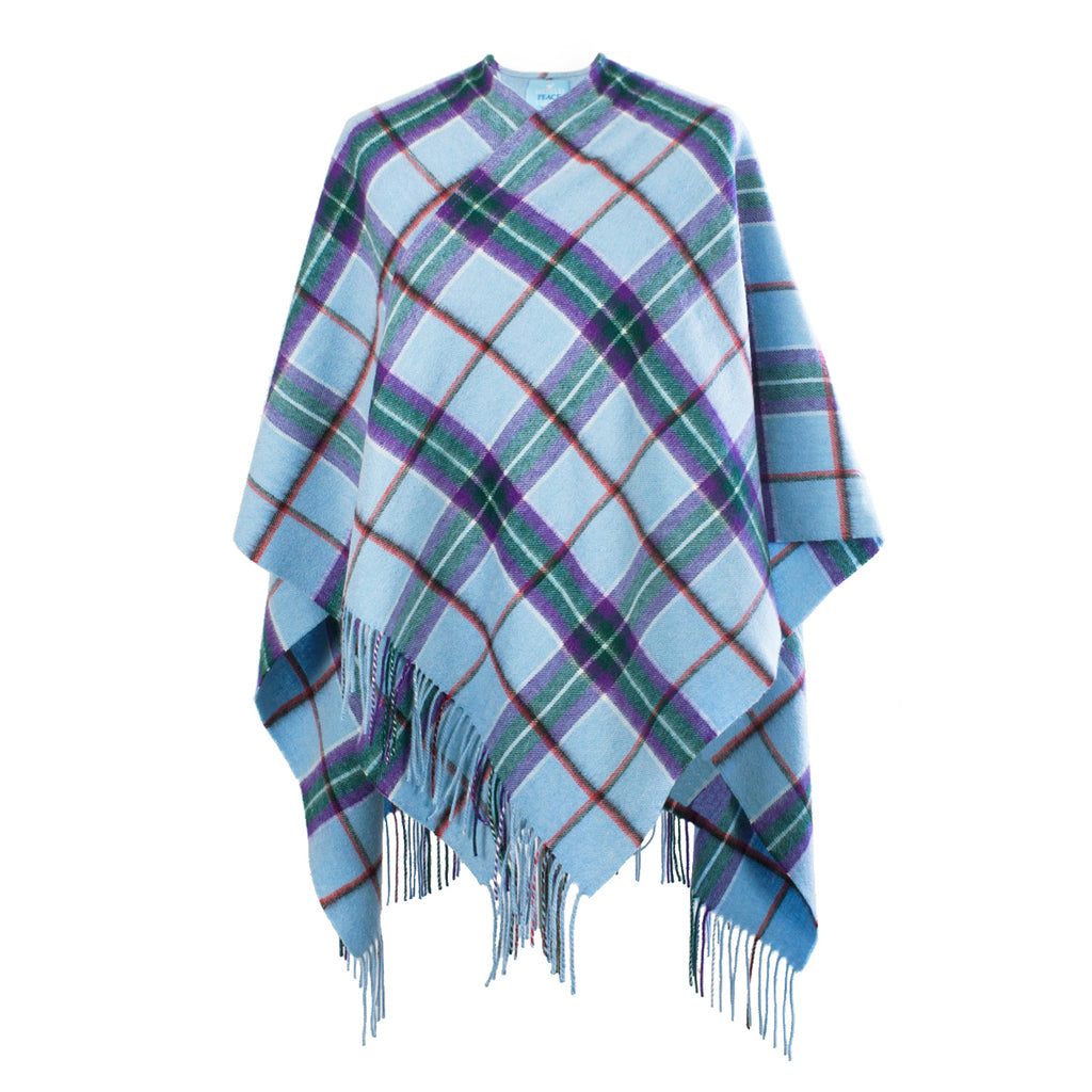 Edinburgh Lambswool Mini Cape  World Peace Tartan