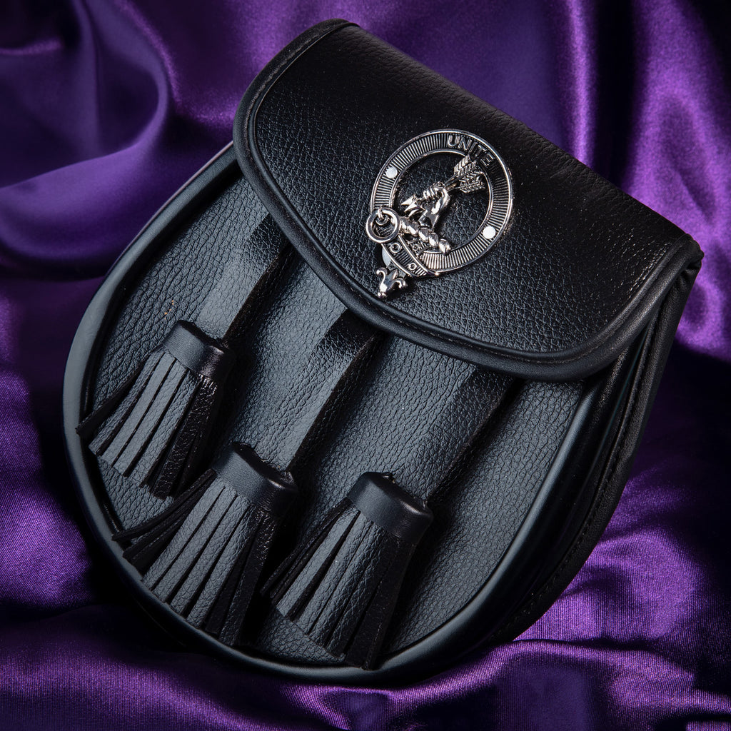 Clan Leather Half Dress Sporran Brodie