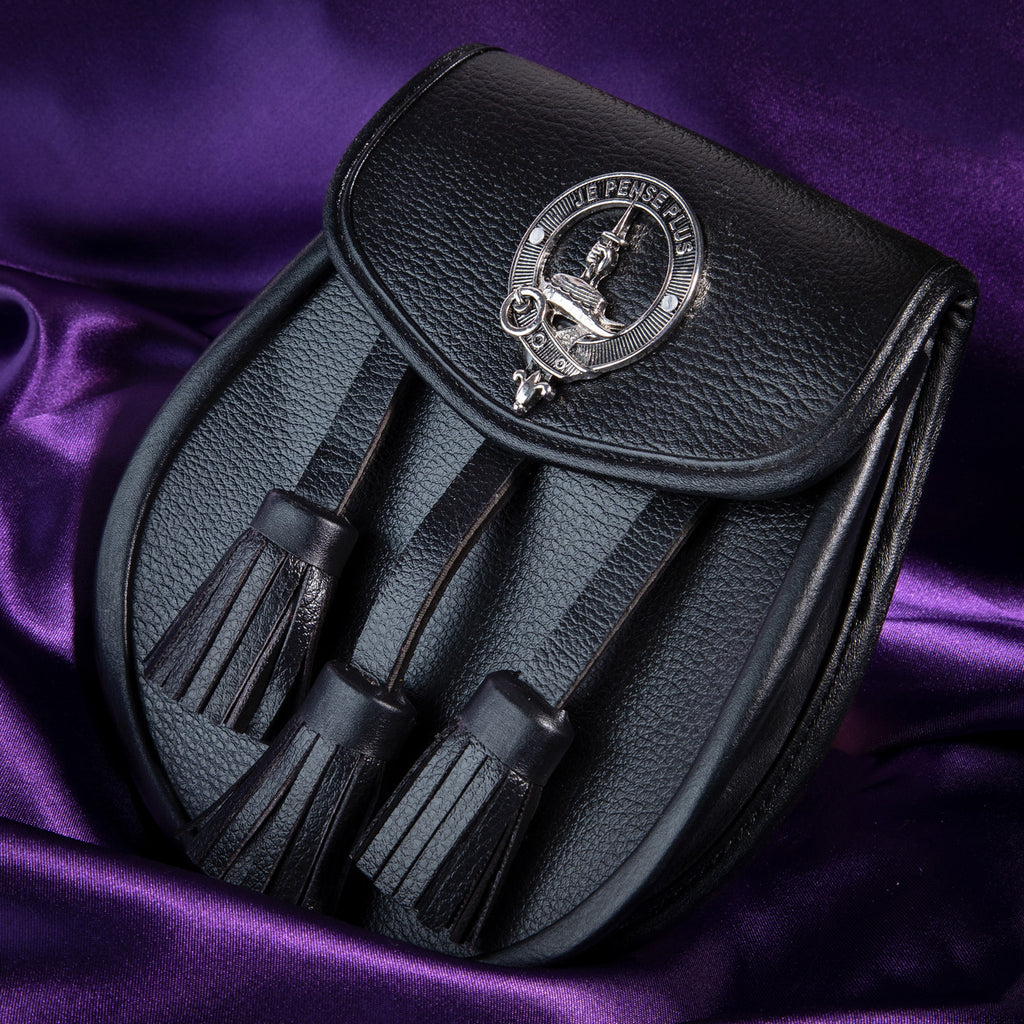 Clan Leather Half Dress Sporran Erskine