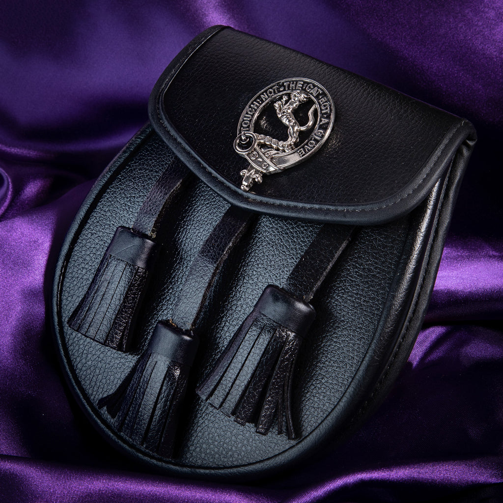 Clan Leather Half Dress Sporran Macintosh