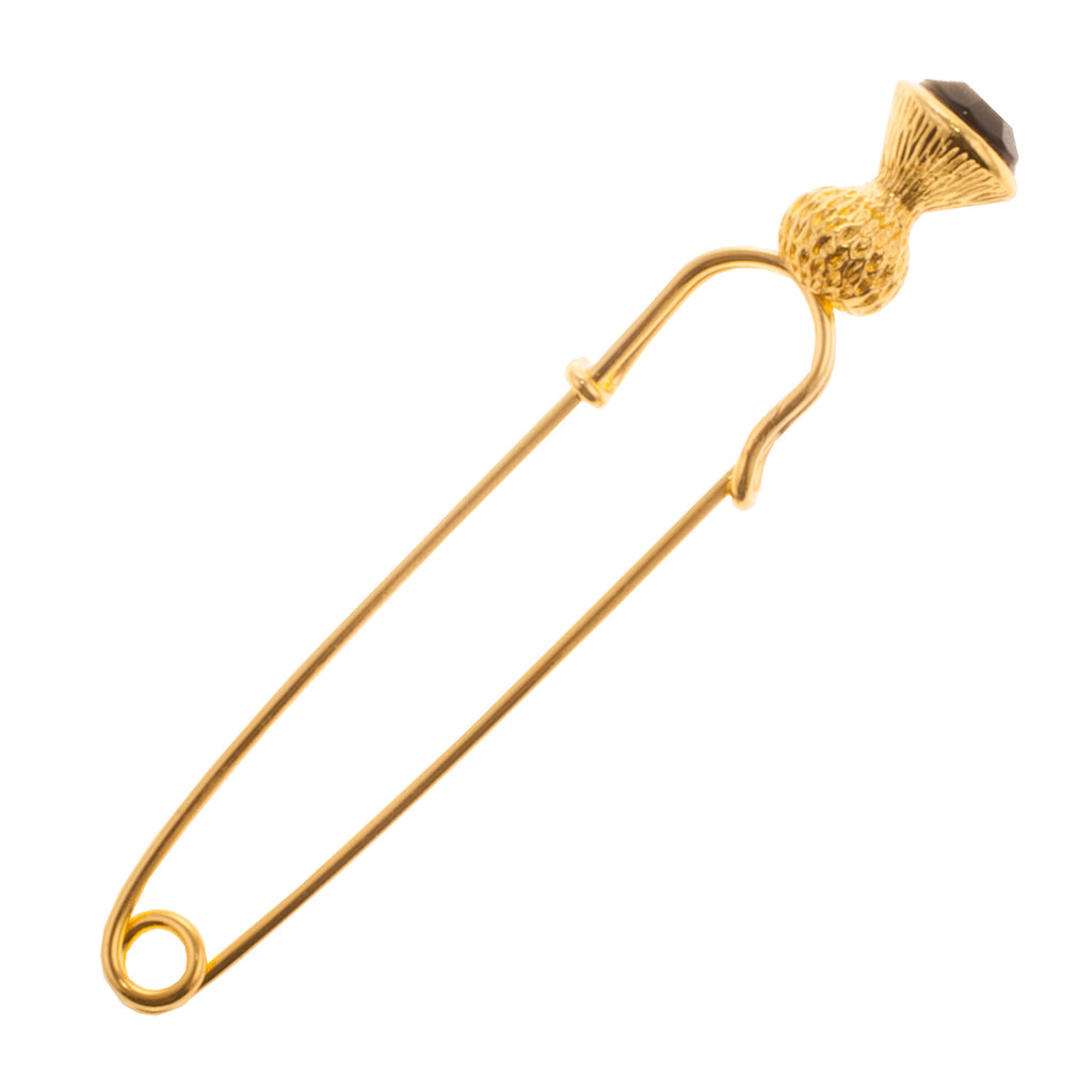 Ladies Thistle Kilt Pin