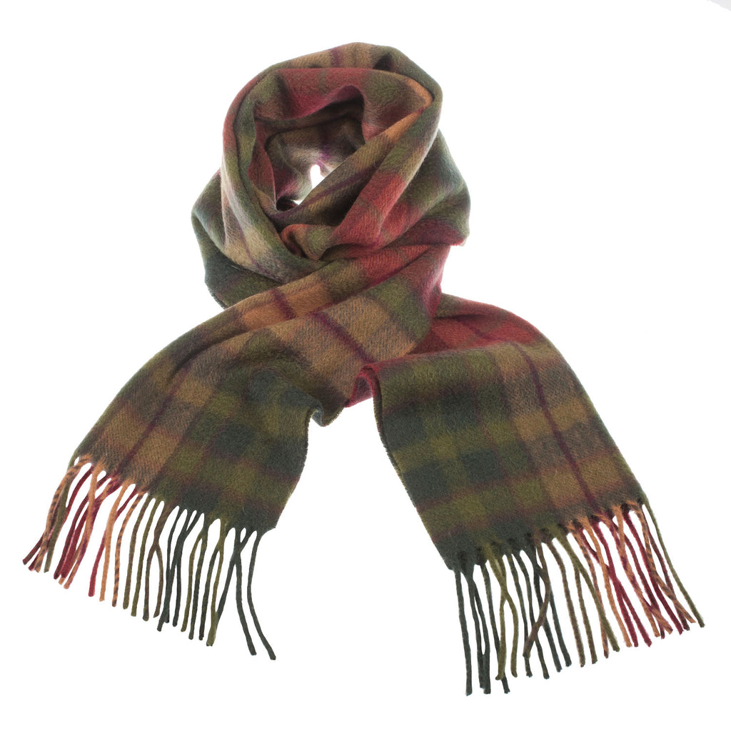 Lyle & Scott 100% Cashmere Scarf  Buchanan Autumn