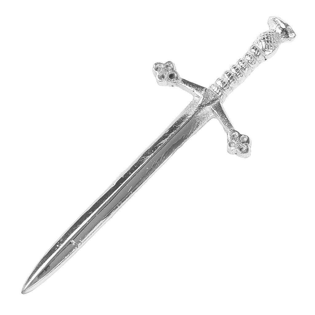 Claymore Sword  Kilt Pin Chrome