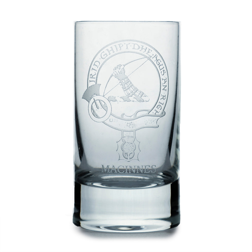 Collins Crystal Clan Shot Glass Macinnes