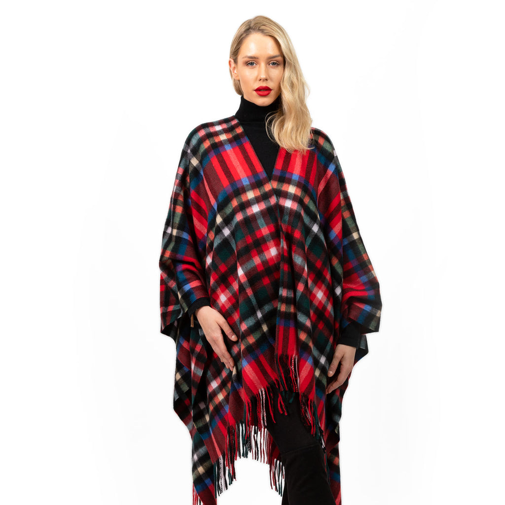 Edinburgh Cashmere Cape  Exploded Stewart Royal