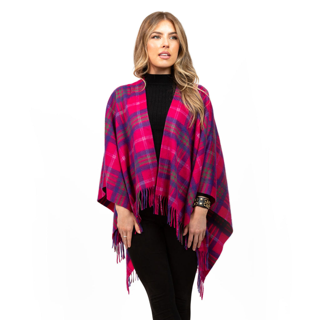 Dunedin Cashmere Mini Cape  Taransay/Pink