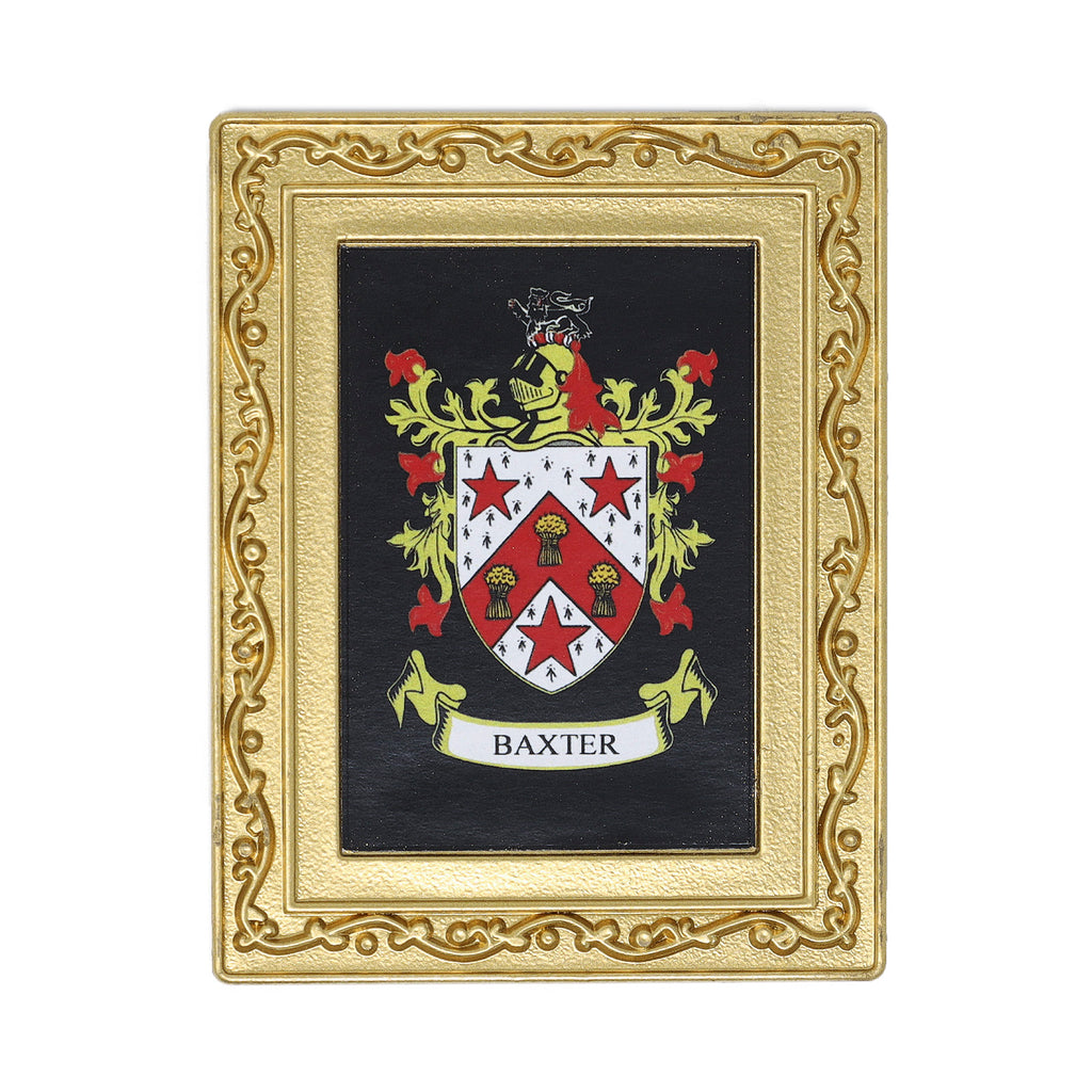 Coat Of Arms Fridge Magnet Baxter