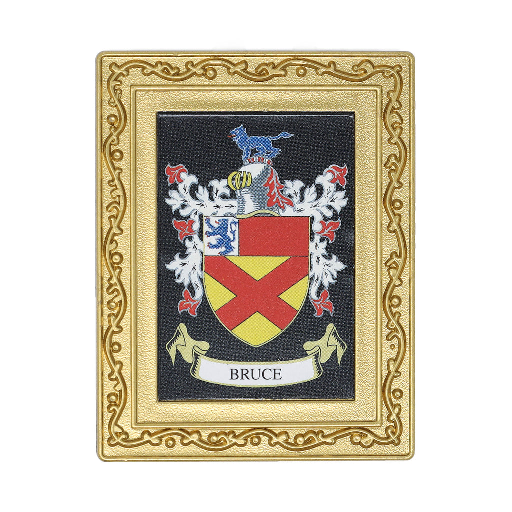 Coat Of Arms Fridge Magnet Bruce