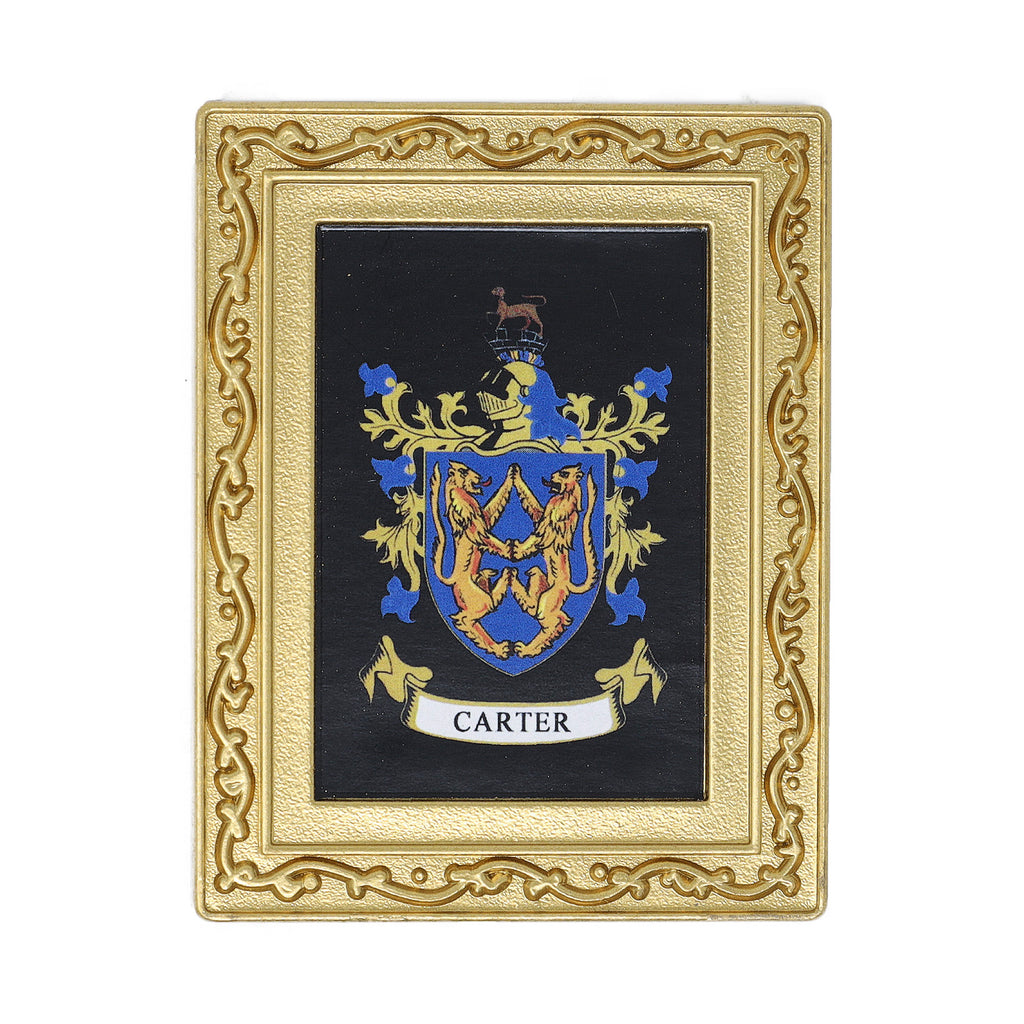 Coat Of Arms Fridge Magnet Carter