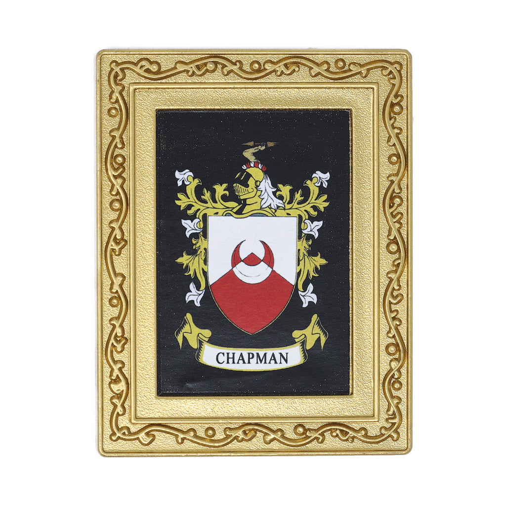 Coat Of Arms Fridge Magnet Chapman