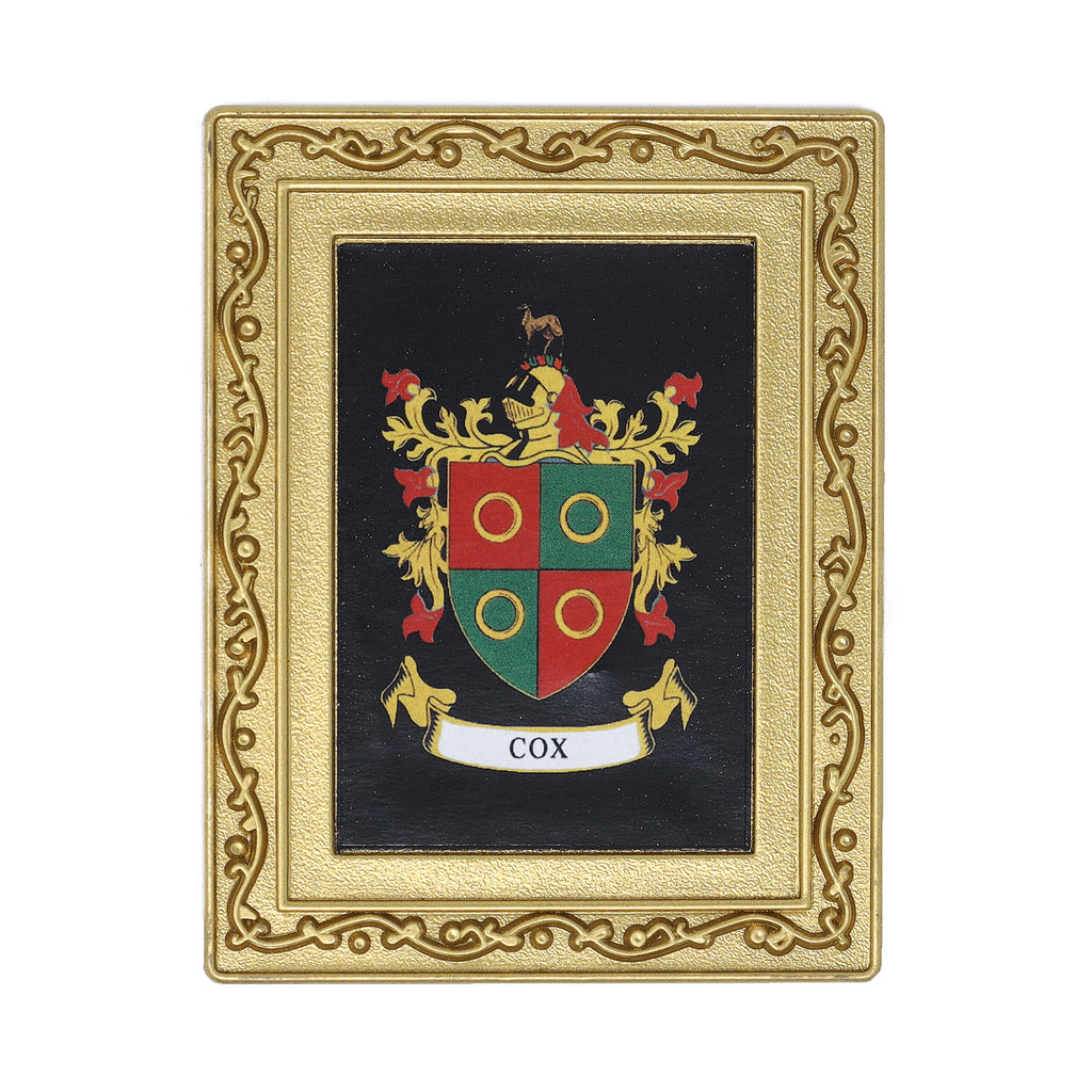 Coat Of Arms Fridge Magnet Cox