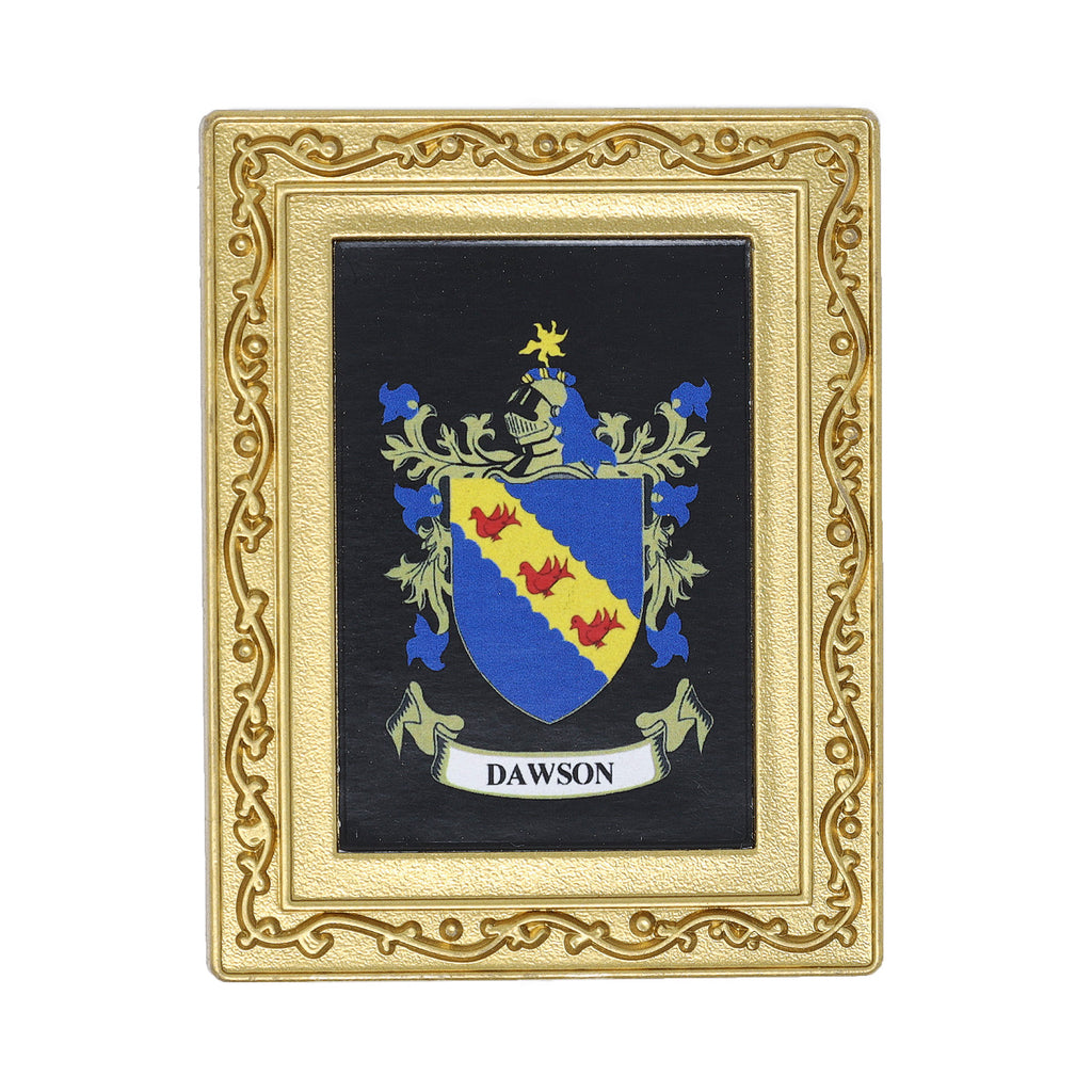 Coat Of Arms Fridge Magnet Dawson