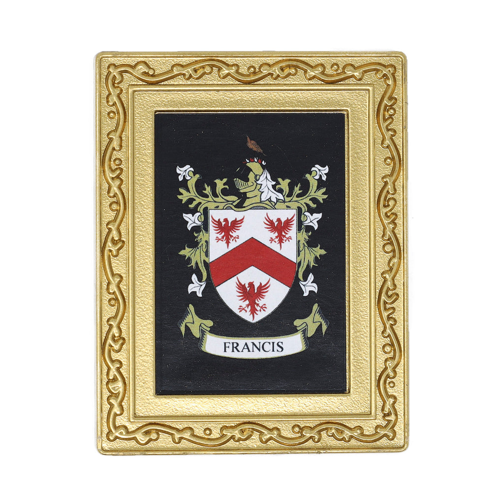 Coat Of Arms Fridge Magnet Francis