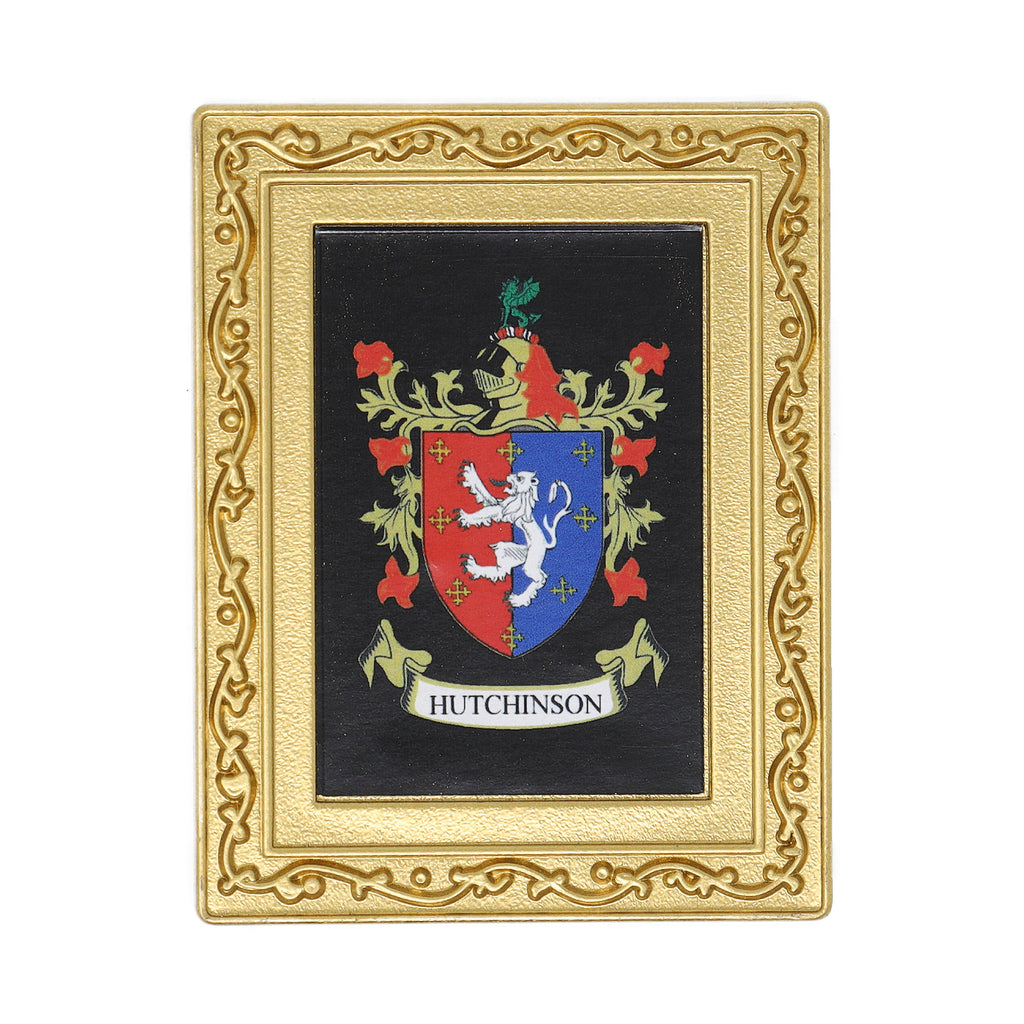 Coat Of Arms Fridge Magnet Hutchison